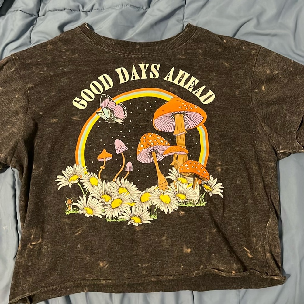 Good days ahead crop top